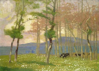 Sur la côte du comté de Kerry, Irlande, c.1933